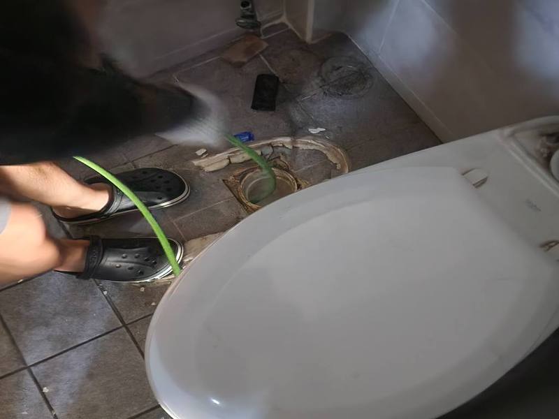제물포구 변기막힘 작업사례 1